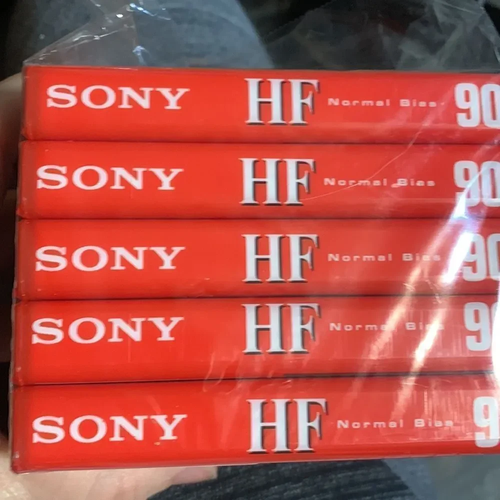 NEW Sony High Fidelity 90 Minute Cassette Tapes